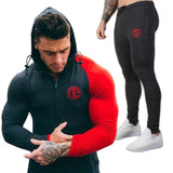 Muscle fit tracksuit