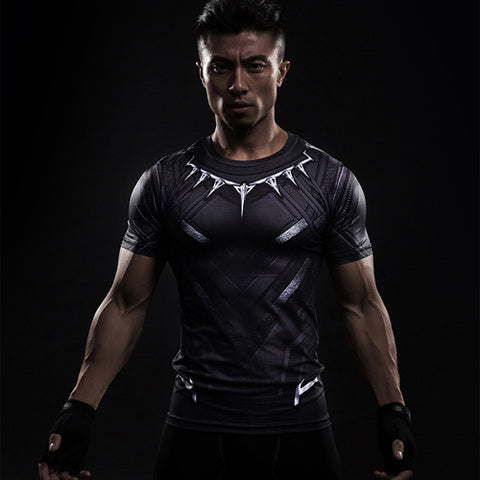 Black Panther Compression Top