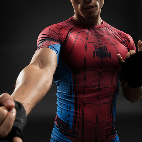 Spiderman Compression Top