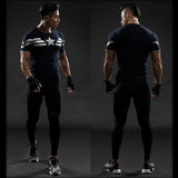 Captain America Compression Top